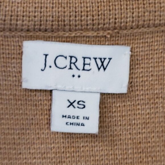 J.Crew Schoolboy Sweater Blazer, Hthr Acorn, Warm & Comfy + Professional! Sz XS - Picture 6 of 12